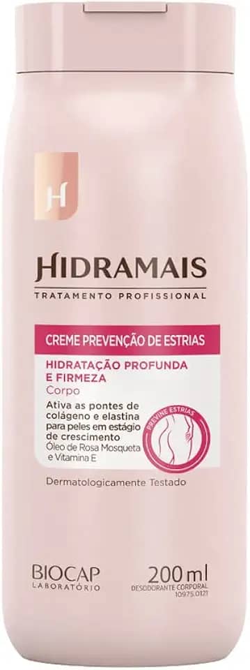 Hidramais Creme Deso. 200 Ml Previne Estrias -