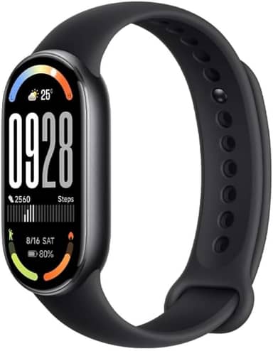 Relógio Mi Band 10 smart-band 10 (GLOBAL ATUALIZADO) Pulseira Inteligente, Tela AMOLEDD 1,72, Relógio inteligente, Fitness, Pulseira Impermeável, 150 Modos Esportivos (PRETO)