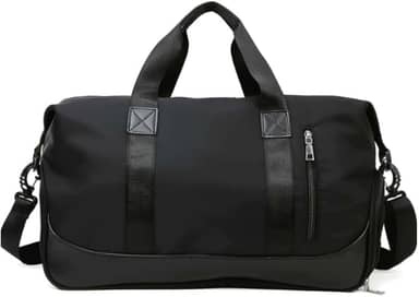 Bolsa Mala Viagem de Mão Super Grande Transversal – Impermeável e Organizada para Viagens e Uso Diário (Preto)