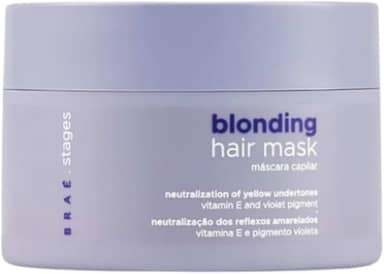 BRAÉ Stages Loiro Máscara Capilar Condicionante 200g - Hidratação Intensa, Maciez e Manutenção da Cor Loiro - Hair Mask