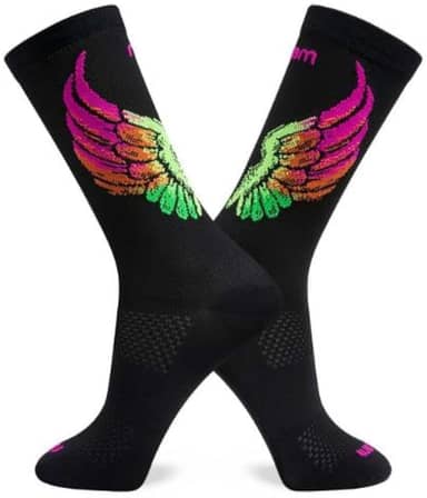 Meia De Corrida Ciclismo Academia Feminina Performance Asas