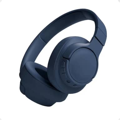 Fones de Ouvido Bluetooth 5.3 Over-Ear, Cancelamento de Ruído, Design Ergonômico, Corrida Treino Academia, Headfone, Homeoffice, Fone Confortavel. (Azul)