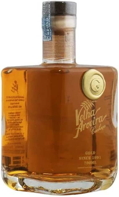 Cachaça Velha Aroeira Gold Carvalho Francês 700ml
