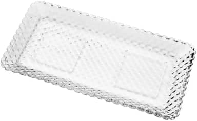 LYOR - Travessa de Cristal Diamante 25cm x 13cm x 2cm