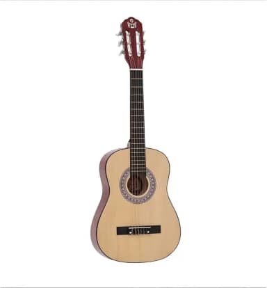 Myth Violão Infantil MT34N, Natural, Cordas de Nylon, Acabamento em Madeira