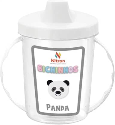 COPO INFANTIL COM ALCA - PANDA 320ML