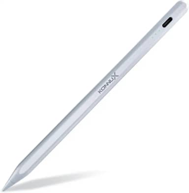 Pencil KX Advance Caneta para iPad 2018-2024 - Ponta 1,5 mm Alta Precisão, Palm Rejection e sensibilidade à inclinação, USB-C Rápido, 10 h Bateria, 2 Pontas Extras