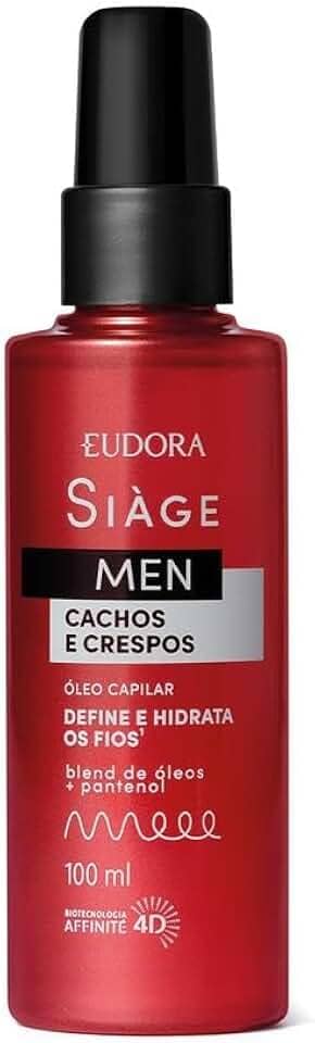 Eudora Eudora Siàge Men Cachos e Crespos Óleo Capilar 100ml