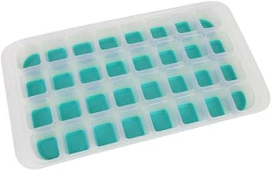 Oikos - Forma de Gelo de Plástico e Silicone 32 Cubos
