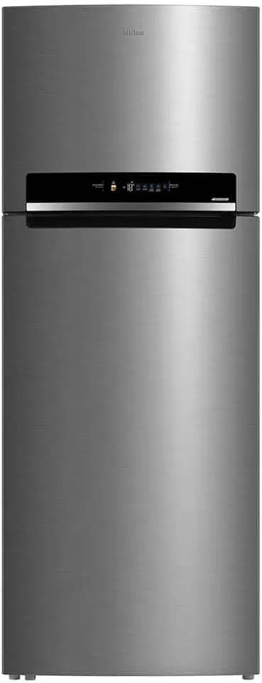 Geladeira Frost Free Duplex 491L Inverter Cor Inox Midea