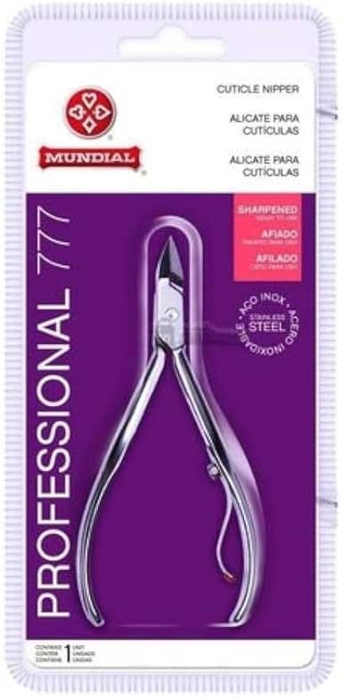 Alicate De Cuticula Profissional 777 Inox Afiado Mundial