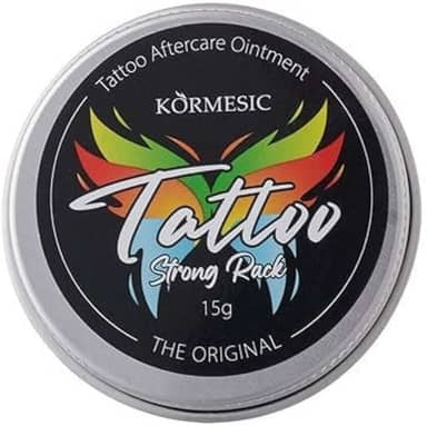 Creme calmante para tatuagem – creme calmante para tinta nova e antiga, pomada calmante de tatuagem e cuidados iluminadores, 14 g, fornece proteção e cuidado (pacote com 3)