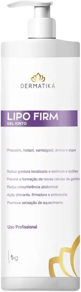 Lipo Firm - Gel Ionto Redutor de Medidas 1kg