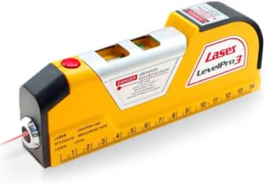 Régua de Nível á Laser 4 em 1 com Trena