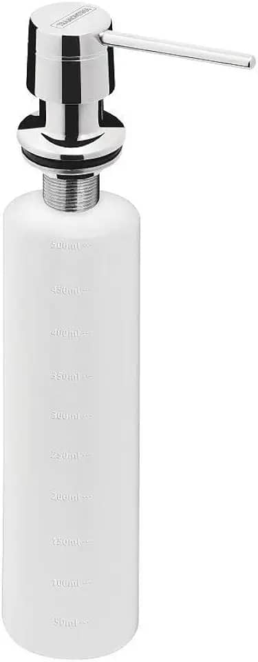 Dosador de Sabão Tramontina 94517004 Aço Inox com Recipiente Plástico