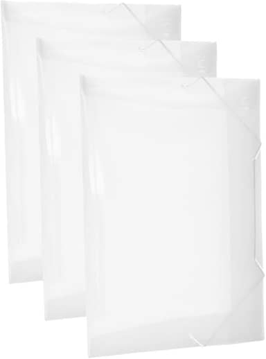 KIT 20 PASTA ABA COM ELASTICO PARA ORGANIZAR DOCUMENTO ESCRITÓRIO