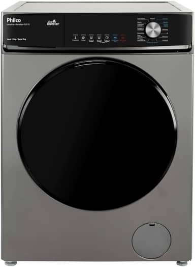 Lava e Seca Philco PLS11C Inverter 11kg 16 Programas 220V