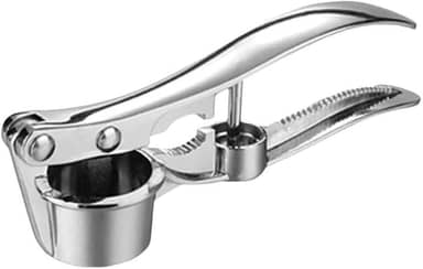 Espremedor e Amassador de Alho Profissional em Aço Inoxidável Triturador Manual de Cozinha