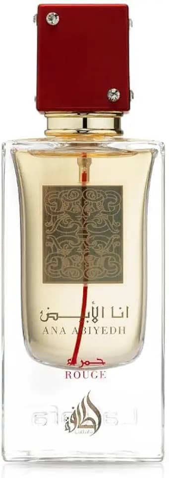 IMPORTADO PERFUME ARABE LATTAFA ANA ABIYEDH ROUGE UNISSEX EDP 60ML