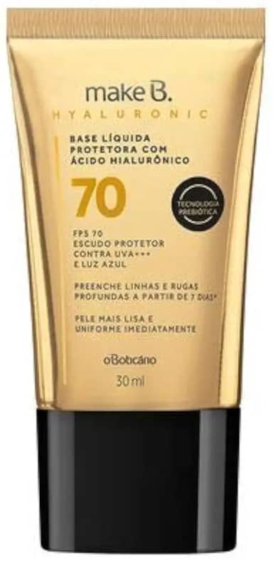Make B. Base Líquida Protetora Hyaluronic 70 Cor 15