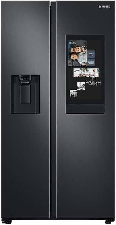 Geladeira Samsung Side By Side Black Premium 585 Litros 127V RS58T5561B1/AZ