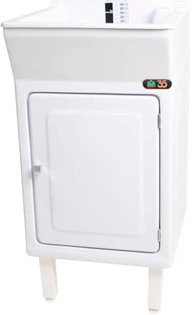 Tanque de Lavar Roupa Fiberblu Viena 20L Branco