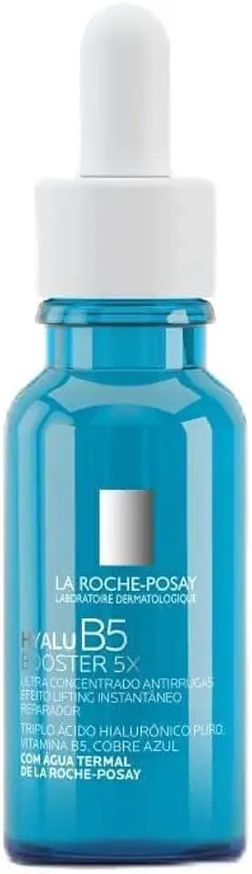 La Roche-Posay, Hyalu B5 Booster 5X Triplo Ácido Hialurônico Puro Vitamina B5 E Cobre Azul Para O Rosto E Pescoço Efeito Lifting, 15ml
