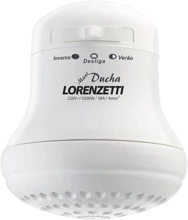 Maxi Ducha 220V 5500W, Lorenzetti, 7530275, Branco, Pequeno