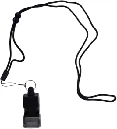 Apito Profissional Árbitro Juiz Com Cordão Potente 120dbs