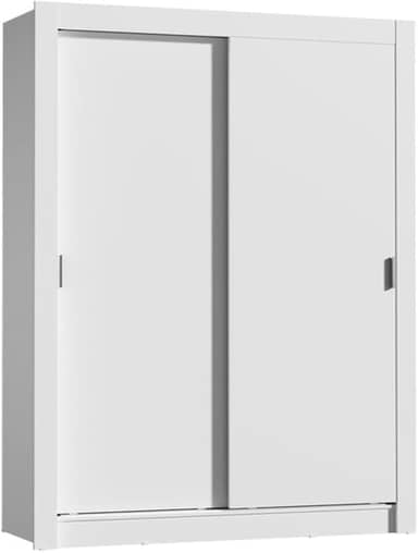 Guarda-Roupa Solteiro Madesa Denver 2 Portas de Correr - Branco