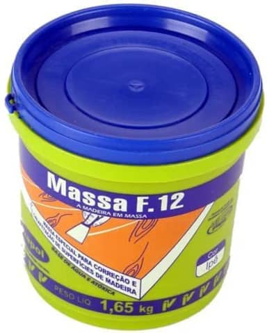 Massa Para Madeira F12 1,65kg Ipê