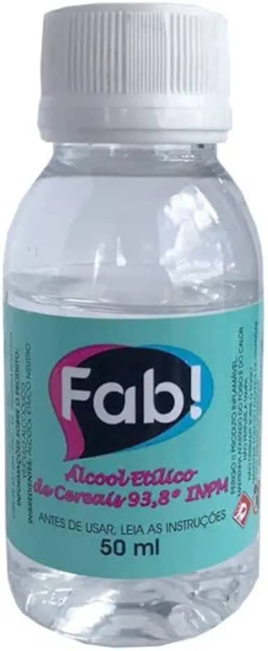 ALCOOL ETILICO DE CEREAIS 93,8 FAB!