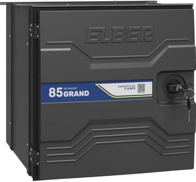 Geladeira Caminhão 85L 12v 24v com Congelador (Externa) - Elber