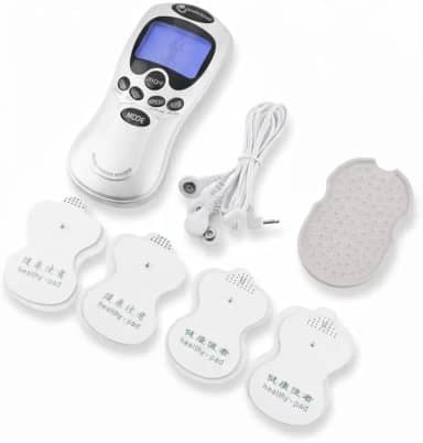 Eletroestimulador Muscular Fisioterapia – Aparelho de Choque para Alívio da Dor e Massagem Elétrica