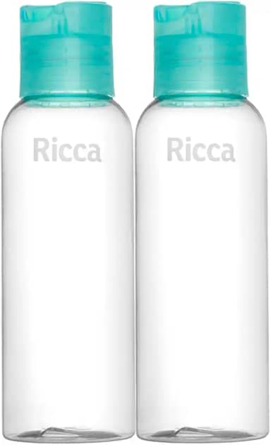 Ricca Pack Com 2 Frascos de Viagem Disk Top