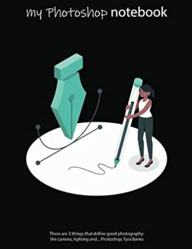 Notebook: Photoshop Tool, Lined, Soft Cover, Letter Size (8.5 x 11 inches) – Large format tool for your ideas and projects: Men`s and Women`s Photoshop editor artist journal & diaries in classroom