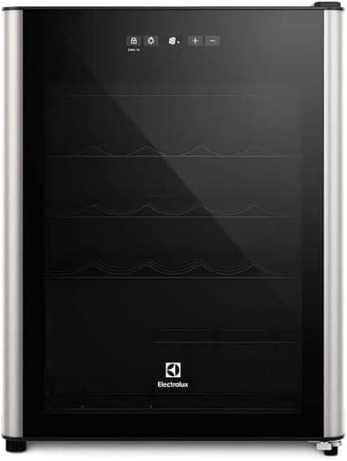 Adega de Vinho Climatizada Electrolux 24 Garrafas Uma Porta com Painel Digital (WSF24)