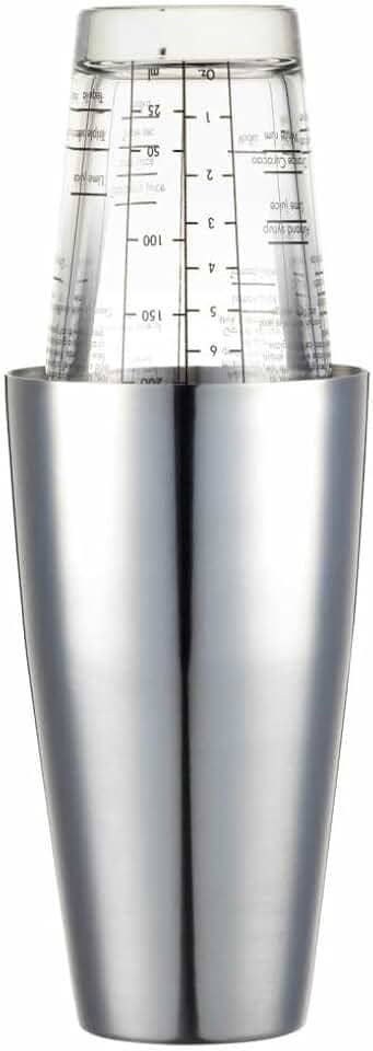 Kit Coqueteleira Boston BarCraft 400ml