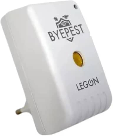 Repelente Eletrônico Ultrassônico Byepest Espanta Ratos e Morcegos Cobertura de 200m² Sem Cheiro Livre de Químicos