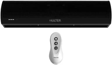 Cortina de Ar Hulter 90 cm Com Controle Preta - 220V
