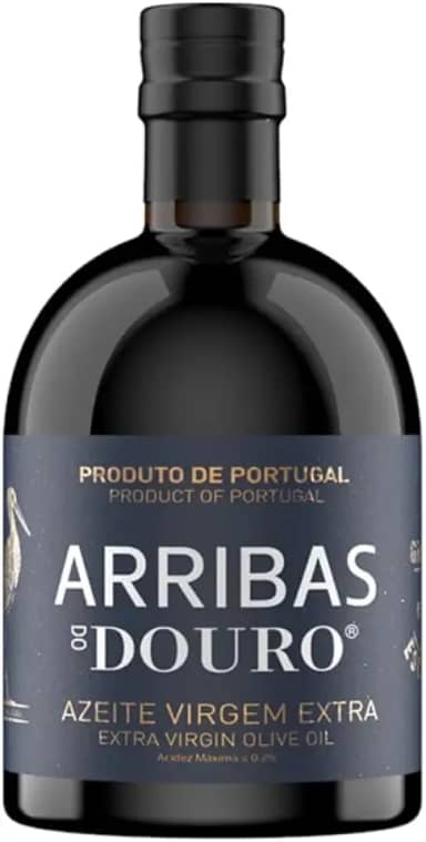 Azeite de Oliva Extra Virgem Premium Arribas do Douro 500ml - Portugues - Extraido a Frio, Perfil Gourmet Frutado - Acidez < 0,2