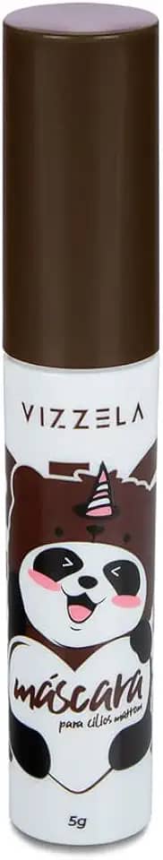 Máscara para cílios marrom Vizzela Big no Panda 5g