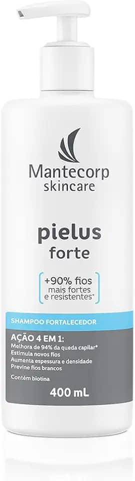 Shampoo Fortalecedor Antiqueda Pielus Forte 400ml - Mantecorp Skincare