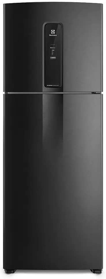 Geladeira Electrolux Frost Free Inverter 480L Efficient com AutoSense SmartBivolt Duplex cor Black Inox Look (IT70B) - Bivolt