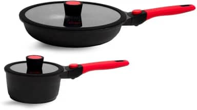 Kit de 2 Panelas Antiaderentes Para Risotos Autêntico Chef