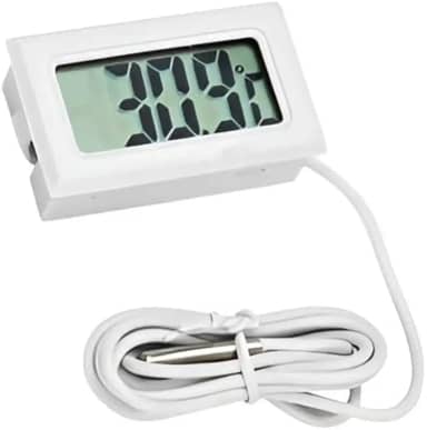 Termômetro Digital, Freezer, Geladeira, Aquário, Chocadeira, Cozinha, Estufa, Caixas Térmicas, Cooler, Câmera Fria, Com Sensor Externo C°
