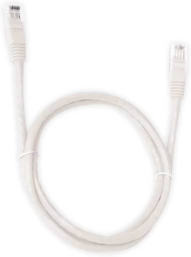 PlusCable Cabo de Rede Branco 10Metros PC-ETH6U100WH Cat.6 Patch Cord - Conector RJ45 Revestido em PVC Tranferência de Dados Gigabit Conexão em Rede CFTV