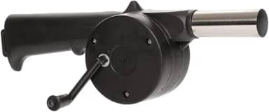 Soprador Acendedor De Churrasqueira Lareira Carvão Manual 24cm