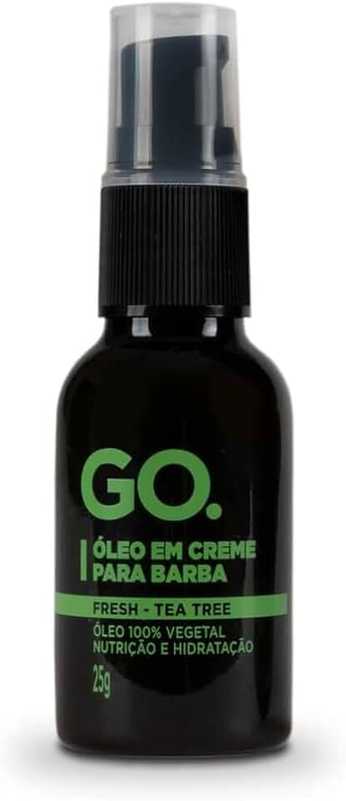 GO. Man Go Óleo Em Creme Para Barba Tea Tree 25Ml Gocqo