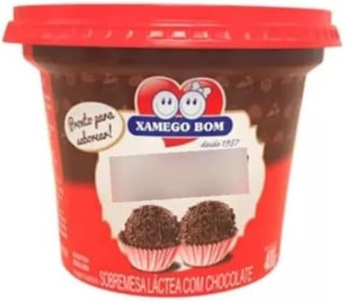 Massa De Brigadeiro Chocolate Xamego Bom 400gr